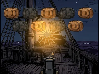 Hook's Galleon key art